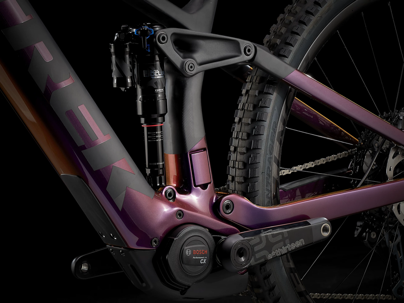 2021 Trek Rail 9.9 XTR Electric Mountain Bike in Purple-5