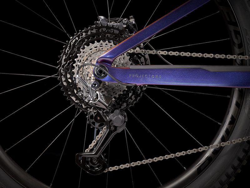 2021 Trek Rail 9.9 XTR Electric Mountain Bike in Purple-3