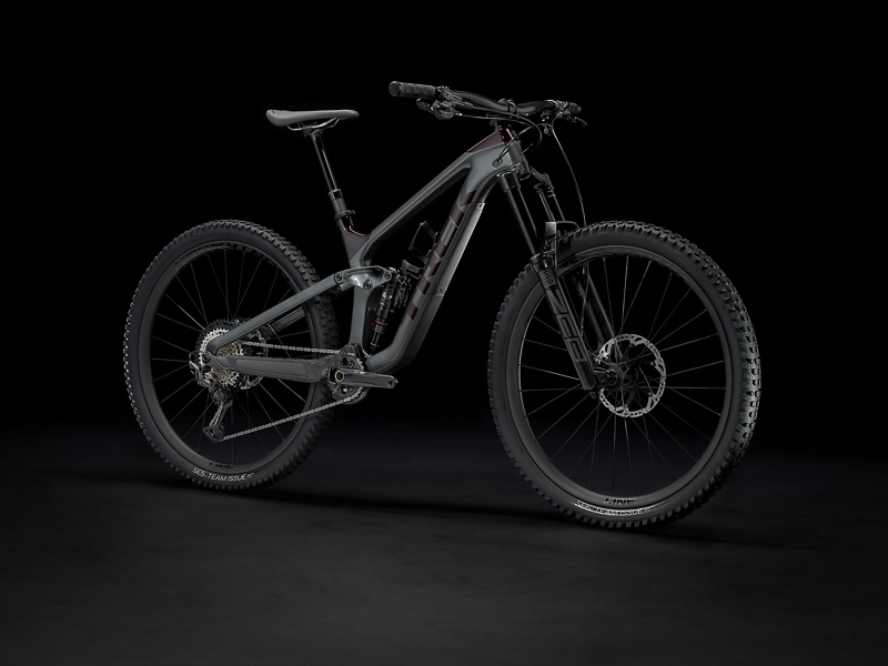 2022 Trek Slash 9.8 XT Carbon Mountain Bike in Lithium Grey-1