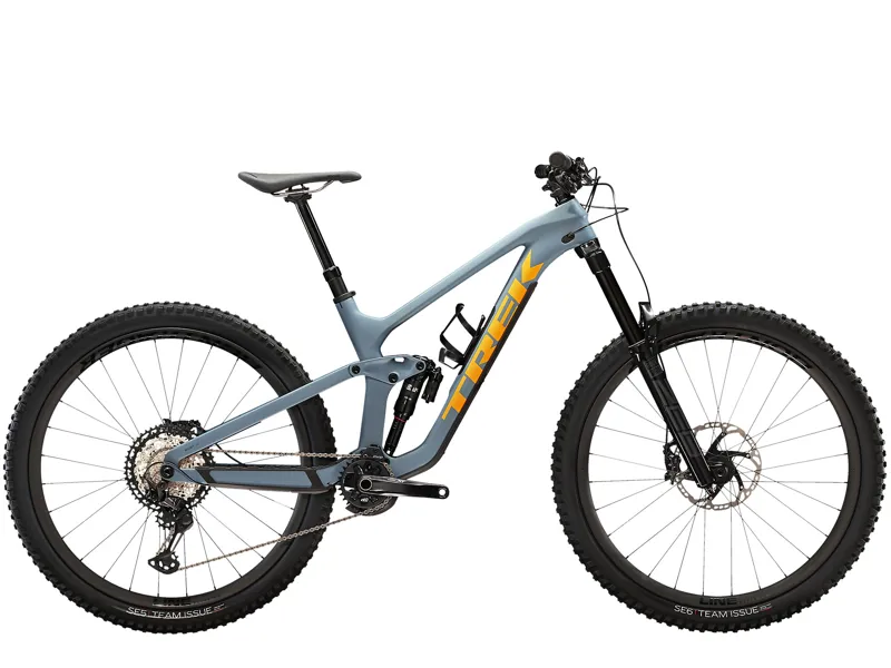 2022 Trek Slash 9.8 XT Carbon Mountain Bike in Matte Battleship Blue