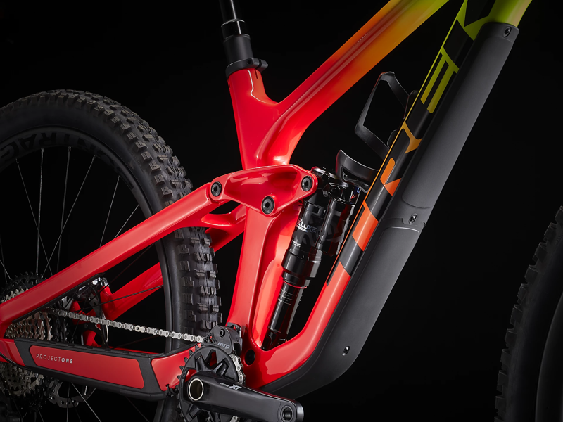 2022 Trek Slash 9.8 XT Carbon Mountain Bike in Coral to Yellow-2