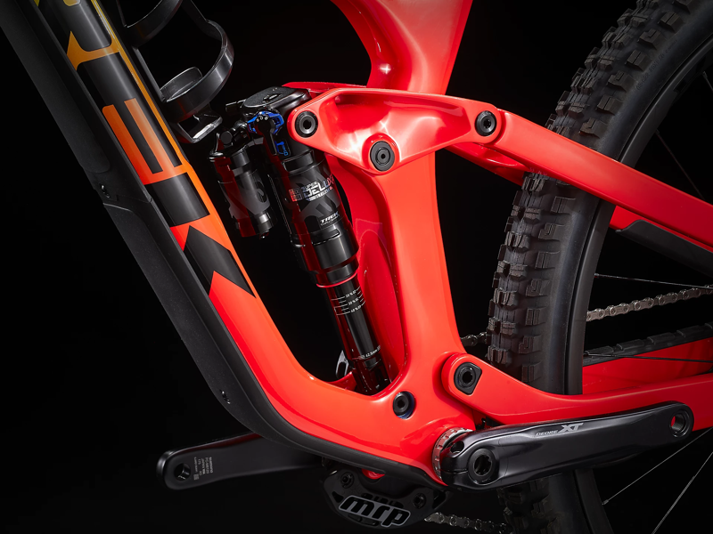 2022 Trek Slash 9.8 XT Carbon Mountain Bike in Coral to Yellow-8