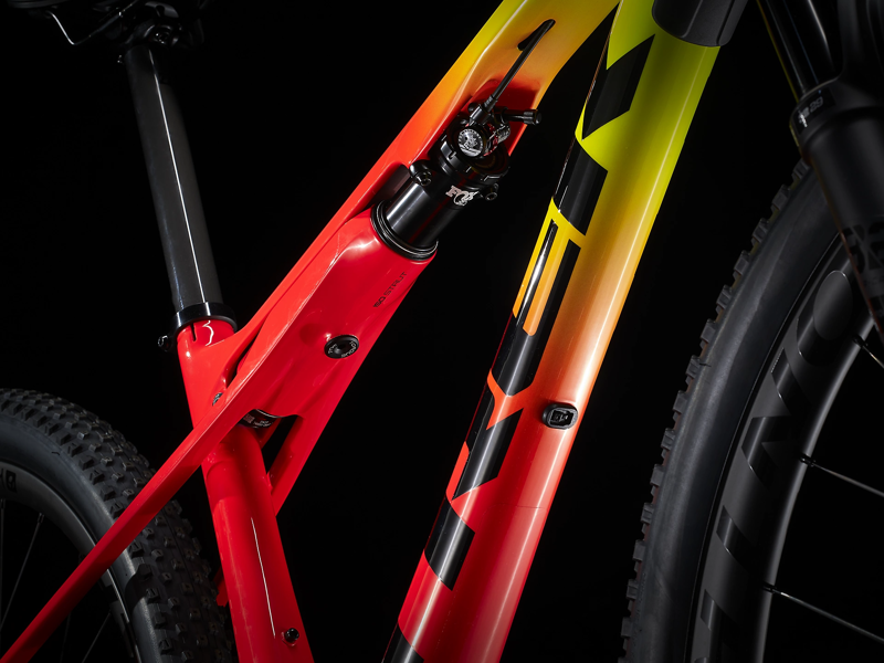 2022 Trek Supercaliber 9.8 GX XC Mountain Bike in Orange-11