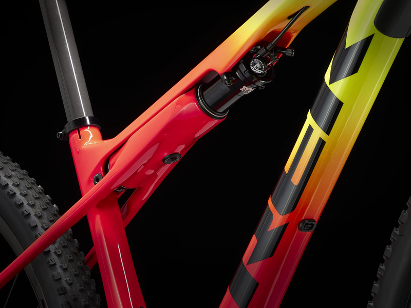 2022 Trek Supercaliber 9.8 XT XC Mountain Bike in Orange-11