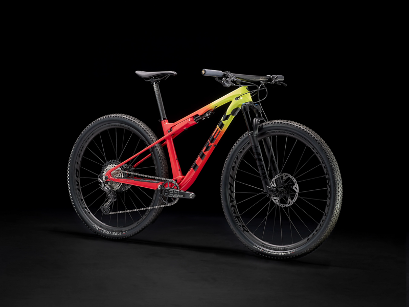 2022 Trek Supercaliber 9.8 XT XC Mountain Bike in Orange-1