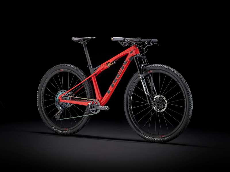 Trek Supercaliber 9.9 XX1 AXS Mountain Bike in Red-1