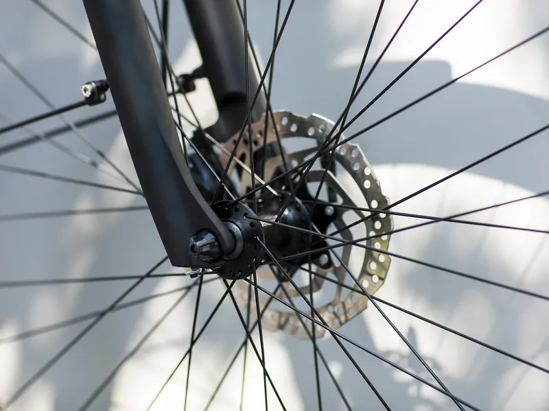 2022 Trek Verve+ 2 500wh Electric Hybrid Bike in Silver-4