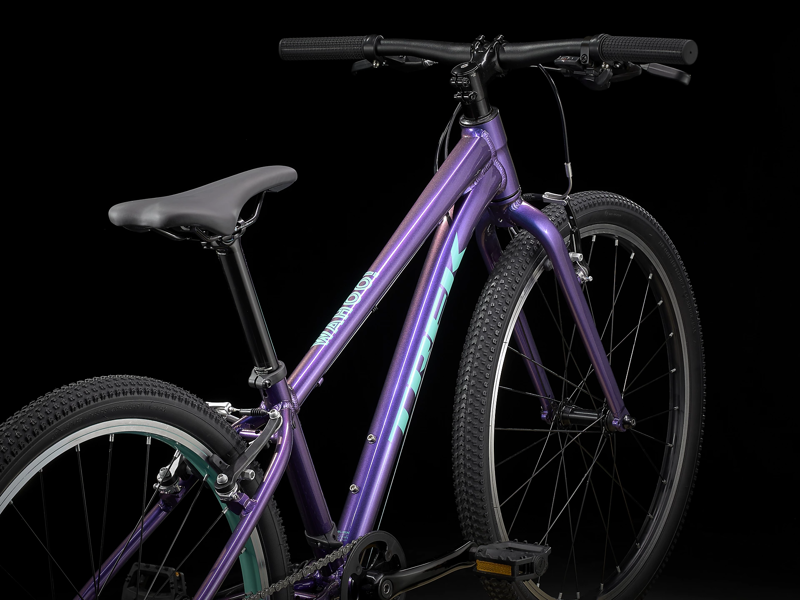 2022 Trek Wahoo 24 Hybrid Kids Bike in Purple-8