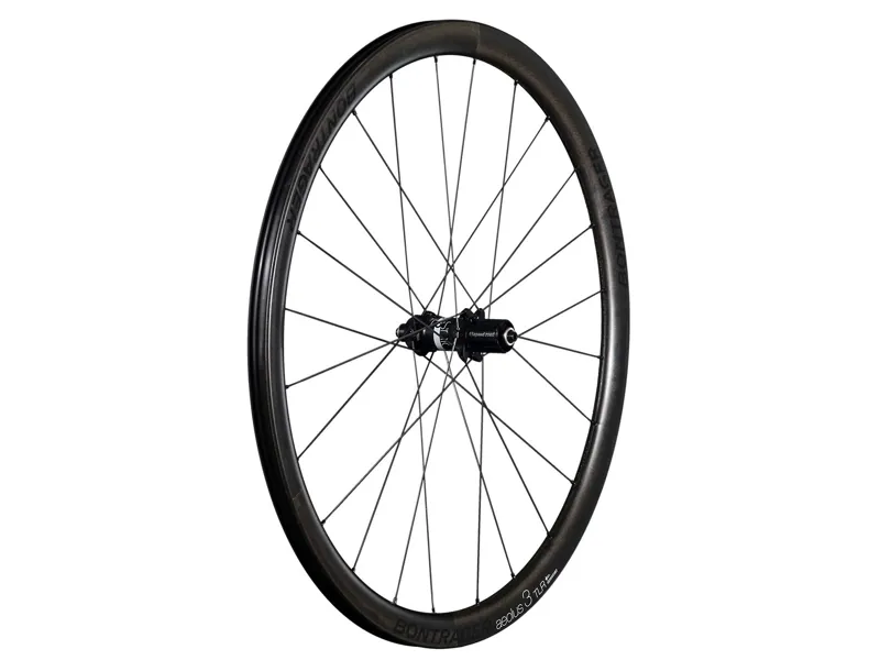 Bontrager Aeolus 3 TLR Disc D3 Carbon Front Road Wheel in Black