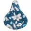 Basil Magnolia Saddle Cover in Blue
