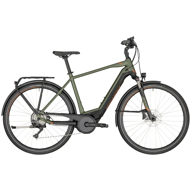 Bergamont E-Horizon Edition Gent Hybrid Bike in Green