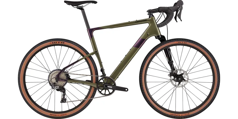 2021 Cannondale Topstone Carbon Lefty 3 Gravel Bike in Green