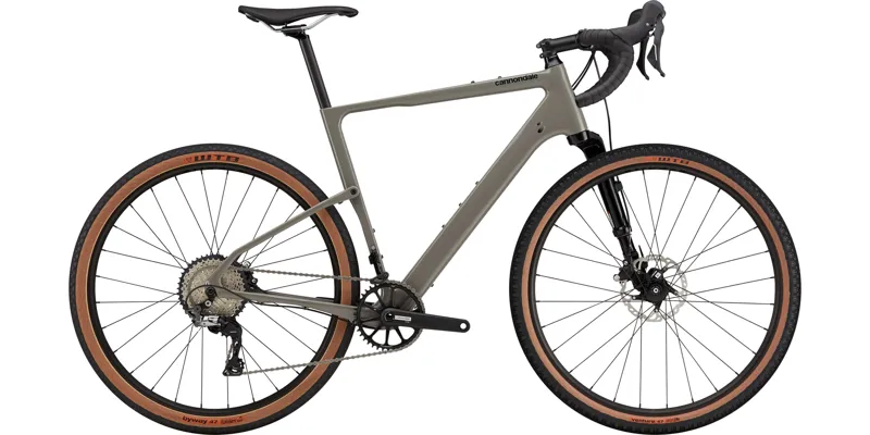 2021 Cannondale Topstone Carbon Lefty 3 Gravel Bike in Grey