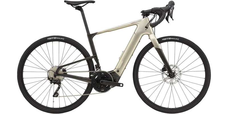 2021 Cannondale Topstone Neo Carbon 4 eGravel Bike in Silver
