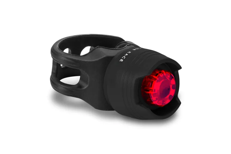 RFR Diamond HQP Red LED Light in Black