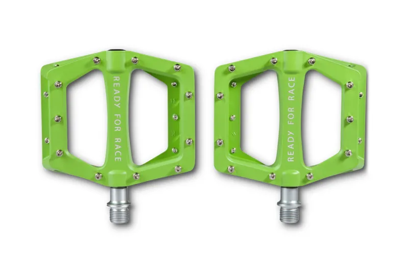 RFR Flat CMPT Pedals in Green