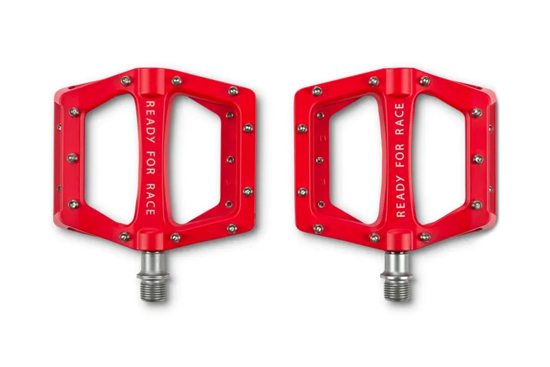 RFR Flat CMPT Pedals in Red