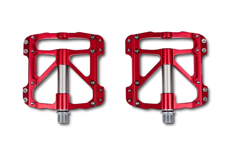 RFR Flat SLT Pedals in Red