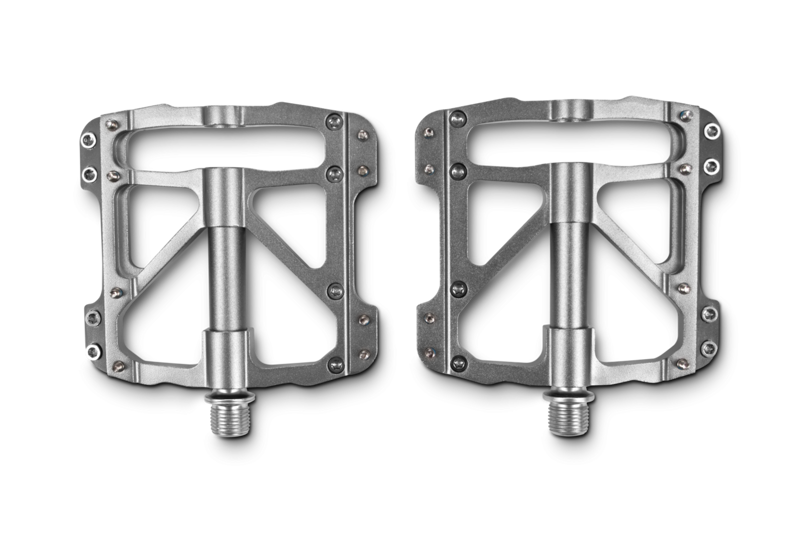 RFR Flat SLT Pedals in Silver