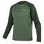 Endura Singletrack Long Sleeve Jersey in Green