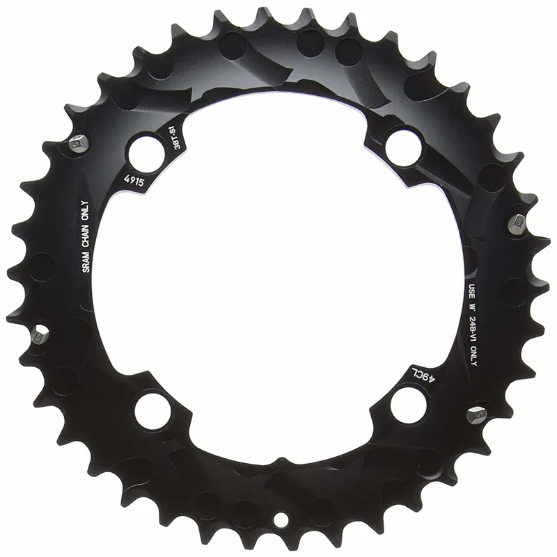 Truvativ 38t 4 Bolt 104mm MTB Chainring in Black
