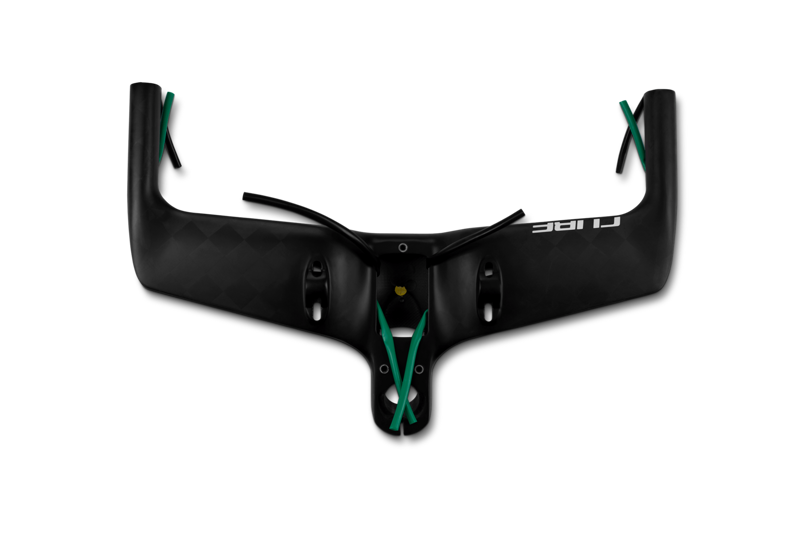 2020 Cube Aero Aerium C:68 Carbon Basebar HIgh W/Stem in Black