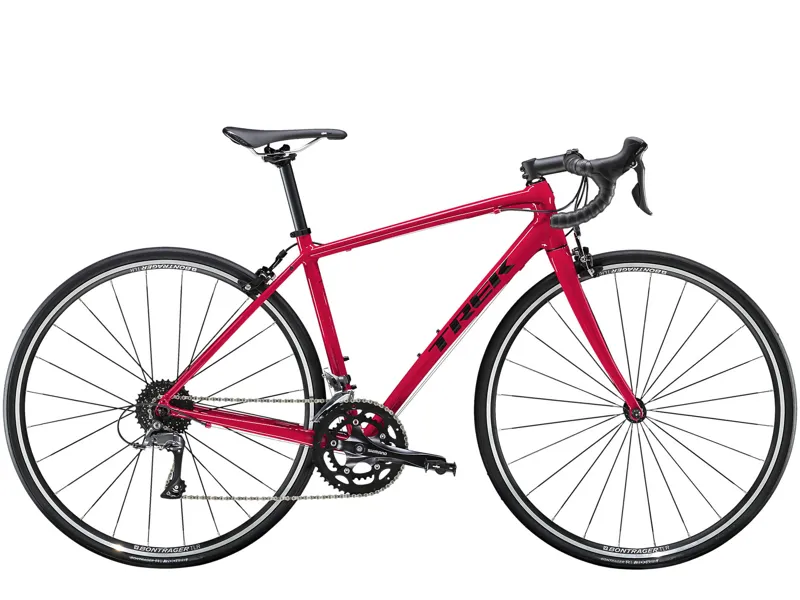 Trek Domane AL 2 Womens Road Bike in Red