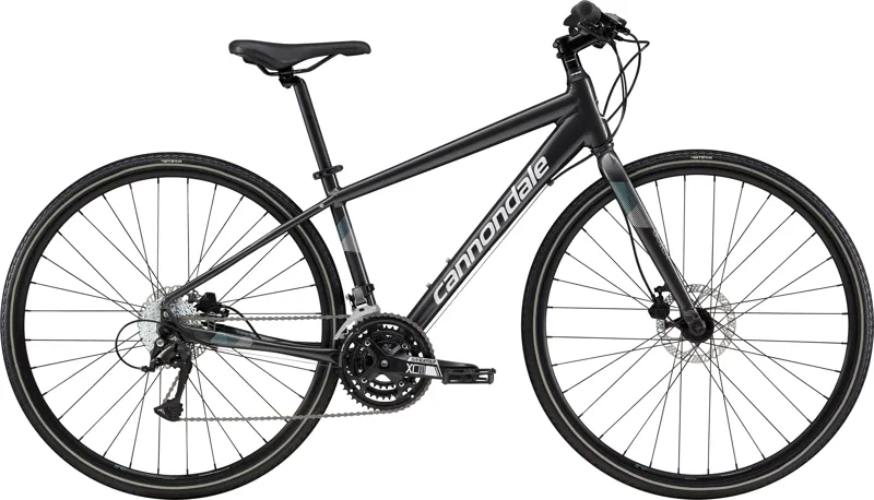 2019 Cannondale Quick 5 Womens Flat Bar Hybrid Bike in Black
