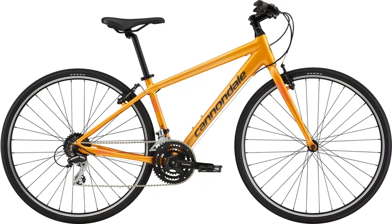 2019 Cannondale Quick 7 Womens Flat Bar Hybrid Bike in Orange