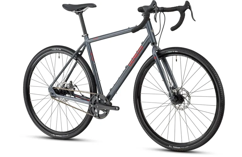 2021 Genesis Flyer Gravel Bike in Grey-1