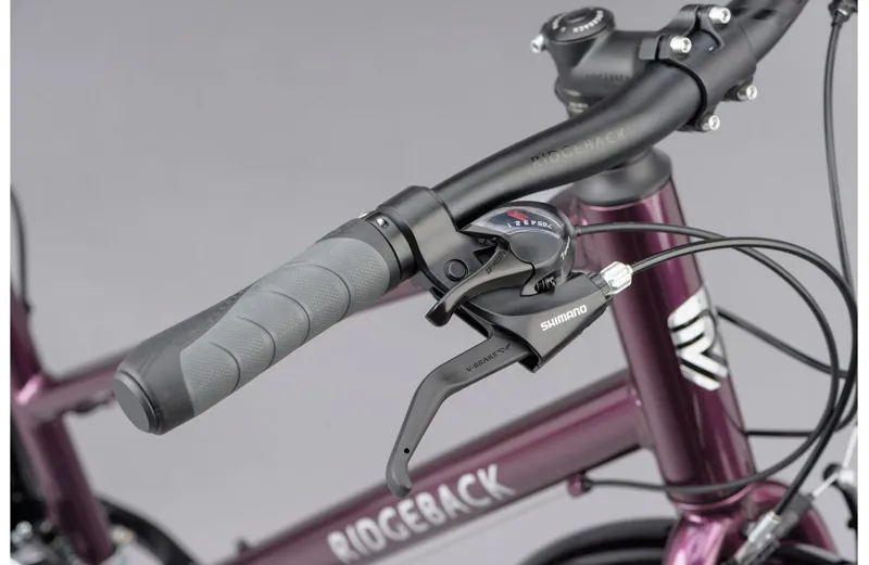 2021 Ridgeback Speed Open Frame Hybrid Bike in Purple-3