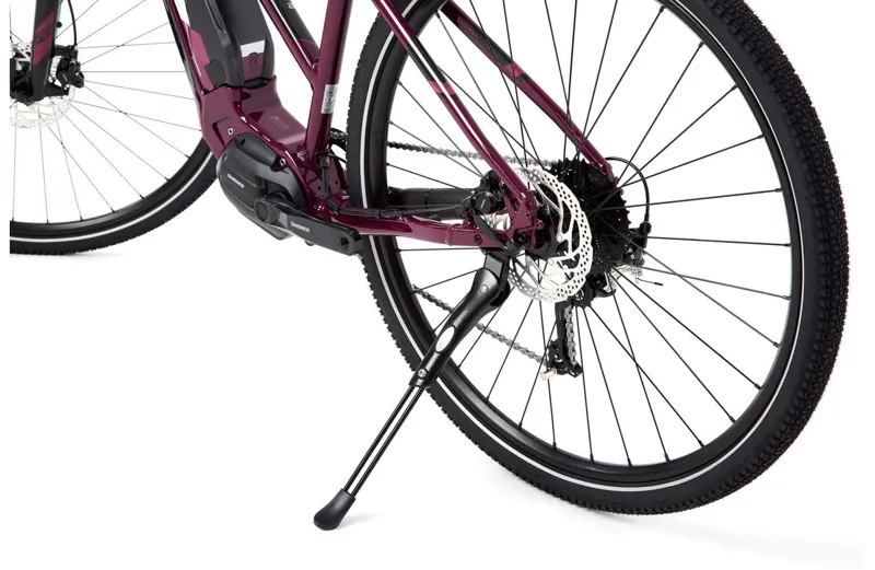 2021 Ridgeback X2 Open Frame Electric Hybrid Bike in Purple-8