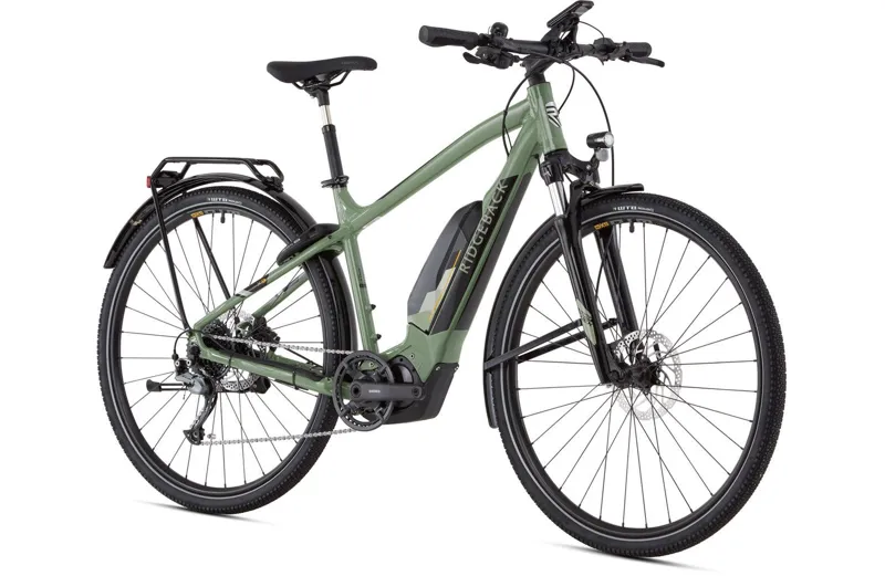 2021 Ridgeback X3 Electric Hybrid Bike in Green-1