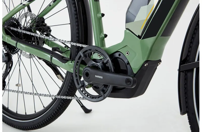 2021 Ridgeback X3 Electric Hybrid Bike in Green-6