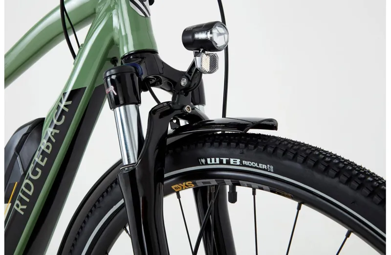 2021 Ridgeback X3 Electric Hybrid Bike in Green-3
