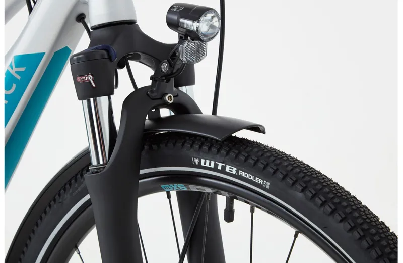 2021 Ridgeback X3 Open Frame Electric Hybrid Bike in Silver-3