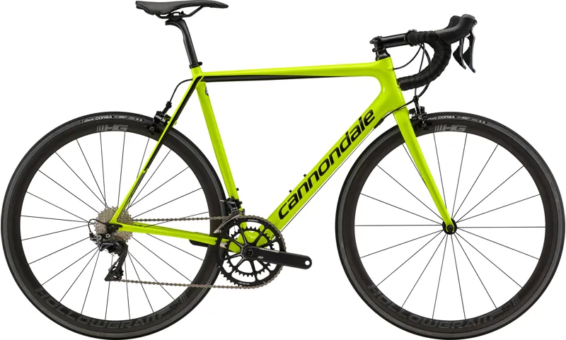 2019 Cannondale S6 Evo Dura Ace Mens Carbon Road Bike in Green