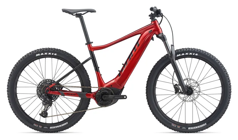 2020 Giant Fathom E+ 1 Pro Electric Hardtail Mountain Bike in Red