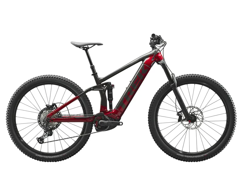 Trek Rail 7 Electric Full Suspension Mountain Bike in Black