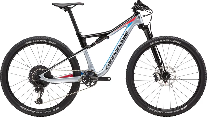 2019 Cannondale Scalpel Si 2 Womens Carbon FS Mountain Bike in Grey