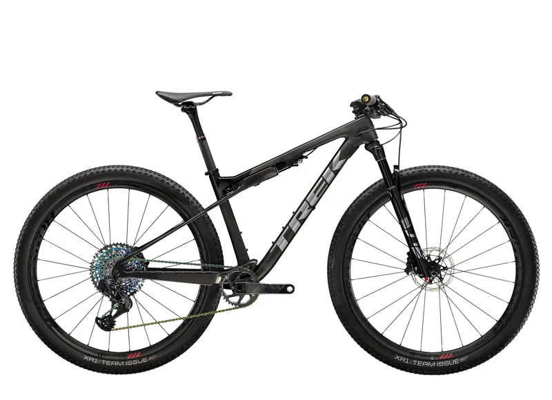 Trek Supercaliber 9.9 XX1 AXS Carbon FS Mountain Bike in Grey