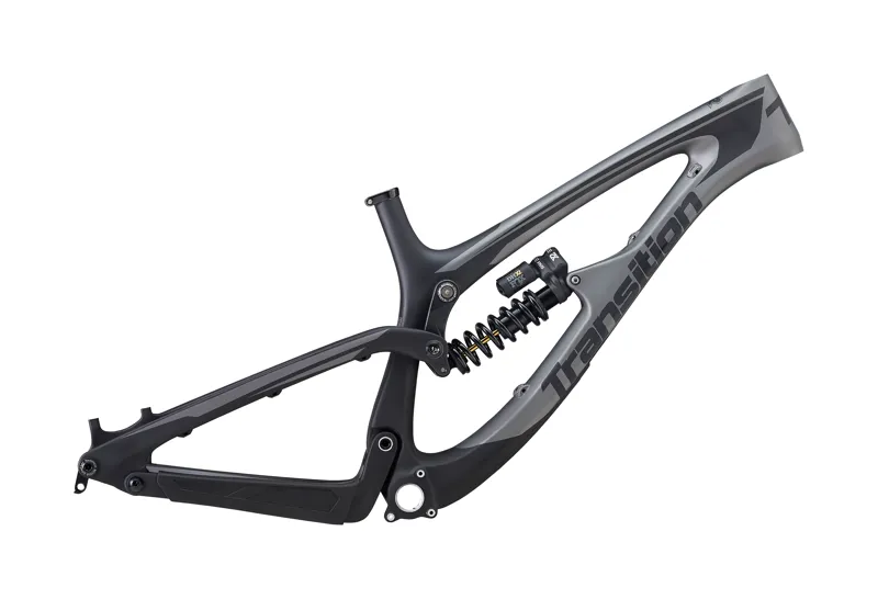 2018 Transition TR11 Carbon Full Suspension Downhill Frame in Black