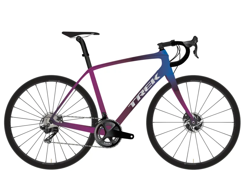 2019 Trek Domane SLR 6 Disc WSD Womens Carbon Road Bike in Purple