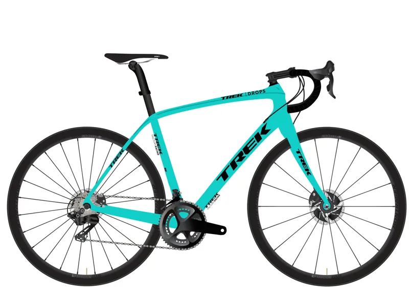 2019 Trek Domane SLR 7 Disc WSD Womens Carbon Road Bike in Green
