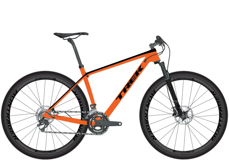 2019 Trek Procaliber 9.8 SL Mens Carbon Hardtail Mountain Bike Orange