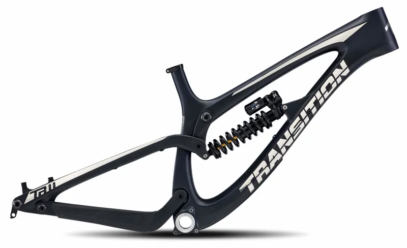 2020 Transition TR11 V2 Carbon DH FS MTB Frameset in Black