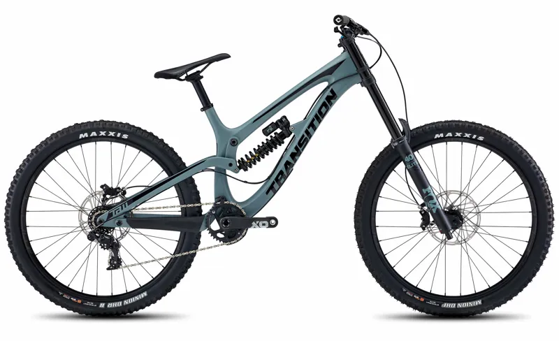 2020 Transition TR11 V2 Carbon DH X01 FS Mountain Bike in Blue
