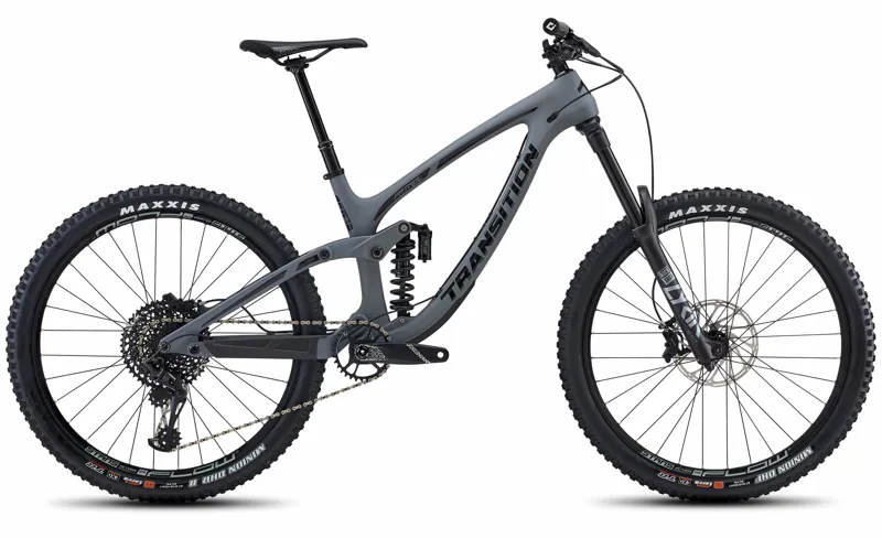 2020 Transition Patrol Carbon GX FS Mountain Bike in Grey