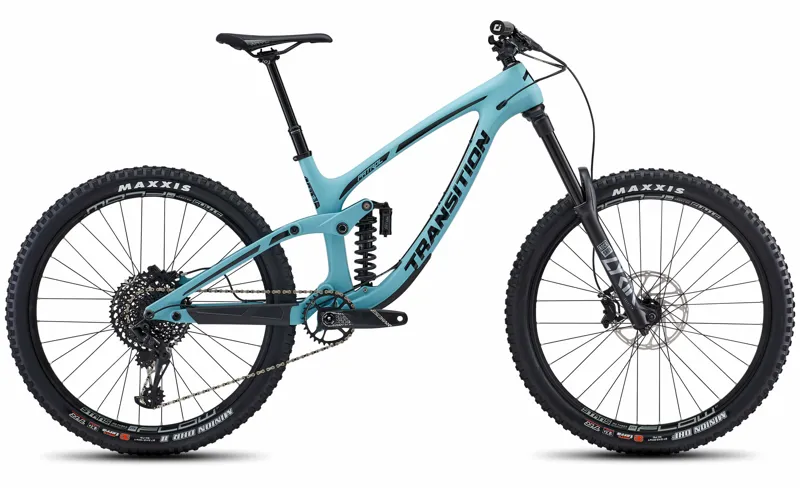 2020 Transition Patrol Carbon GX FS Mountain Bike in Blue
